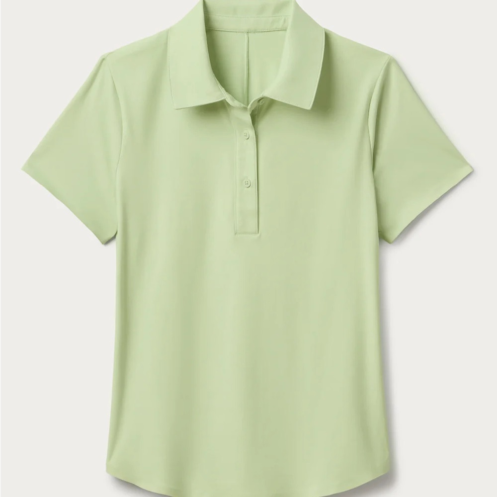 RHONE Course to Court Polo. Lime zest. Size small NWT - Picture 3 of 8